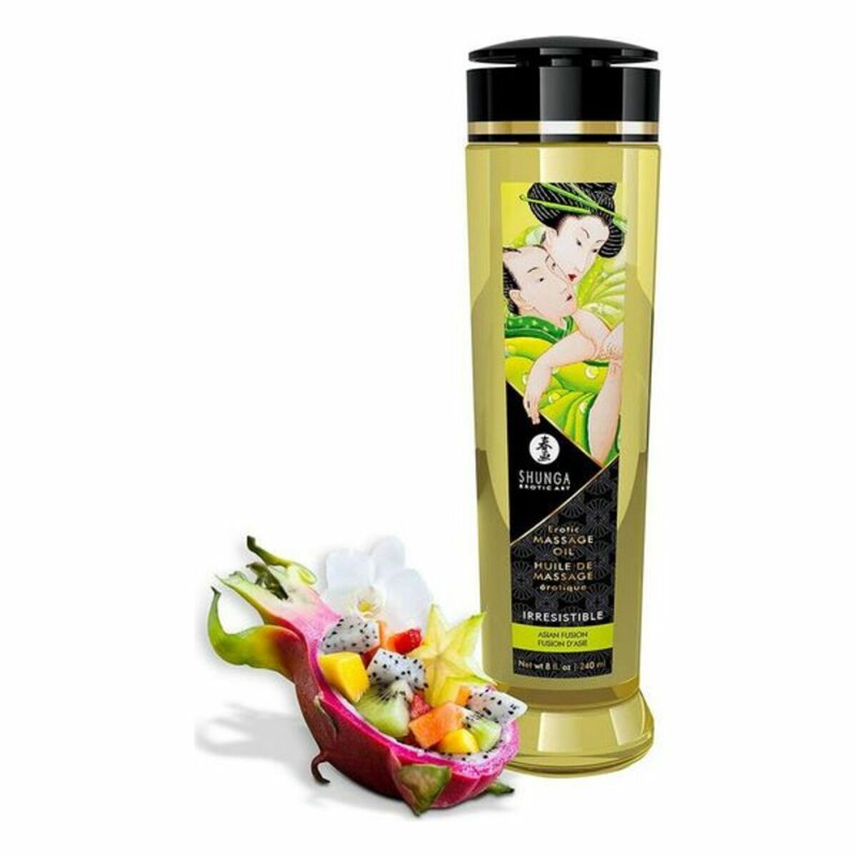 Huile de massage sensuel Shunga – Asian Fusion (240 ml)