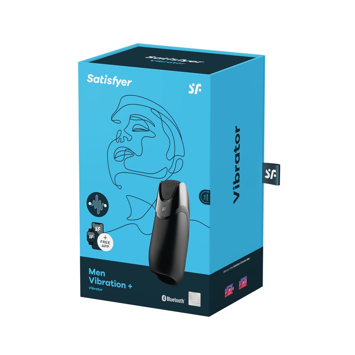 Masturbateur Satisfyer LX11704 Noir – Technologie Avancée & Stimulation Intense - Bien-être intime - Espace-Love.ch