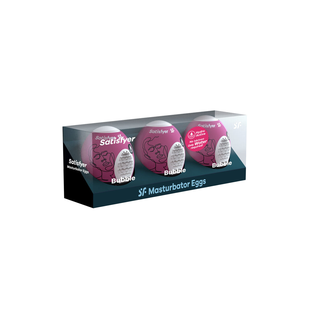 Pack de 3 Œufs Masturbateurs Satisfyer – Plaisir Nomade & Textures Variées - Bien-être intime - Espace-Love.ch