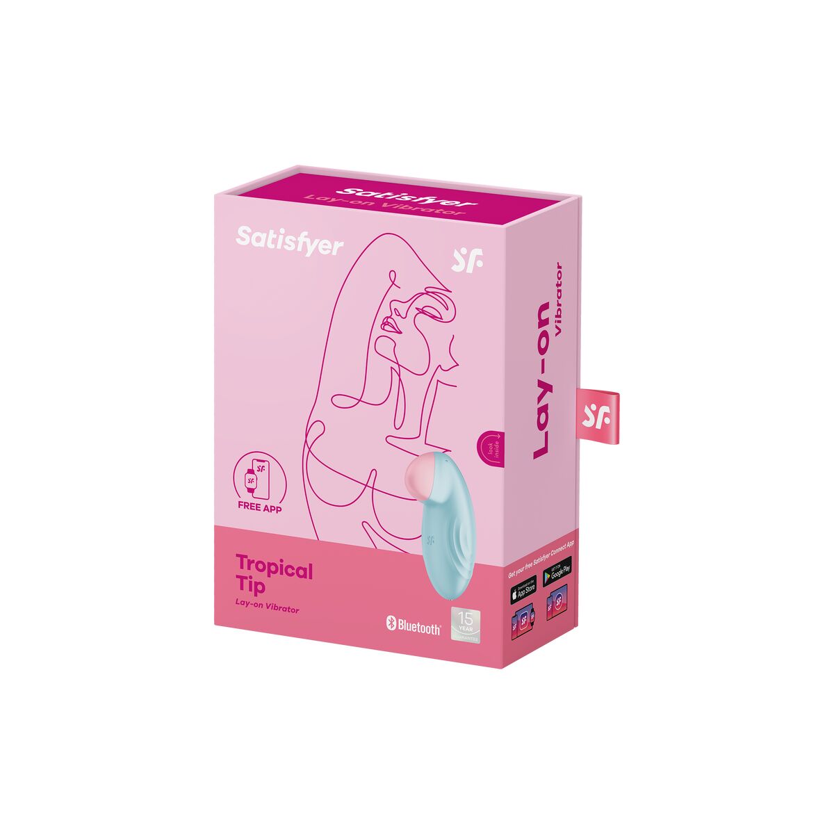 masseur personnel Satisfyer Bleu – Performance Silencieuse & Design Ergonomique - Bien-être intime - Espace-Love.ch