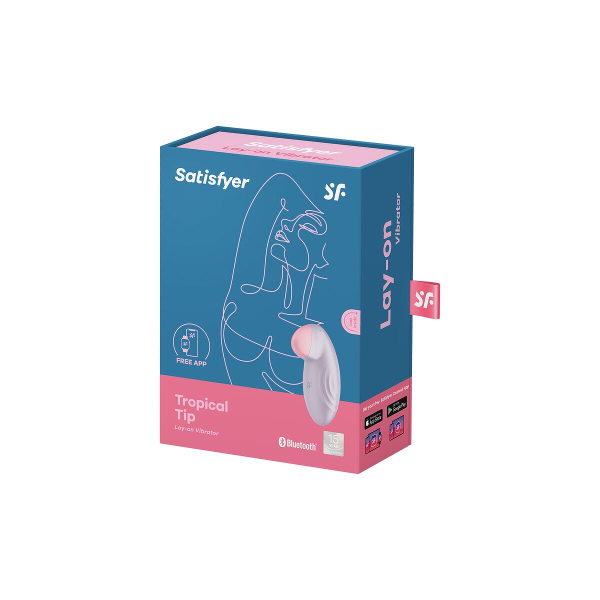 masseur personnel Satisfyer Lila – Douceur de Silicone & Vibrations Puissantes - Bien-être intime - Espace-Love.ch