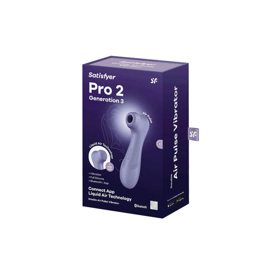 Aspirateur à clitoris Satisfyer Pro 2 Generation 3 Violet – Technologie Air-Pulse & Design Ergonomique - Bien-être intime - Espace-Love.ch
