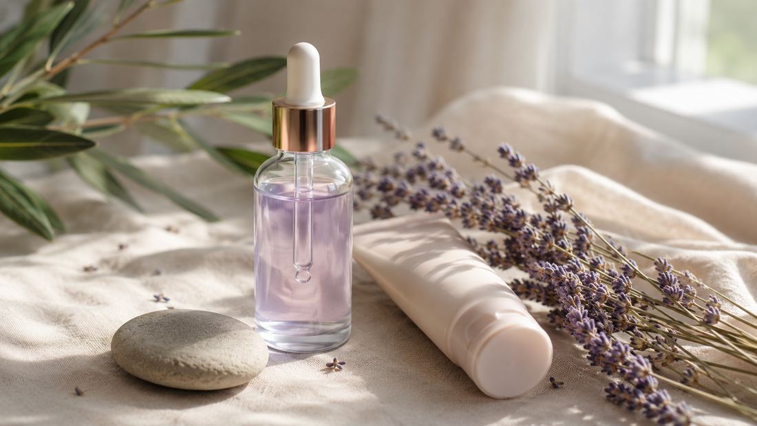 Sérum hydratant intime et lavande — guide bien-être féminin ménopause | Espace-Love.ch