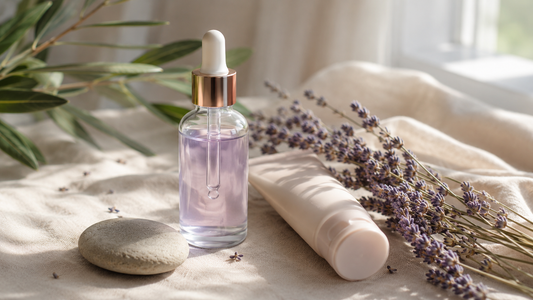 Sérum hydratant intime et lavande — guide bien-être féminin ménopause | Espace-Love.ch