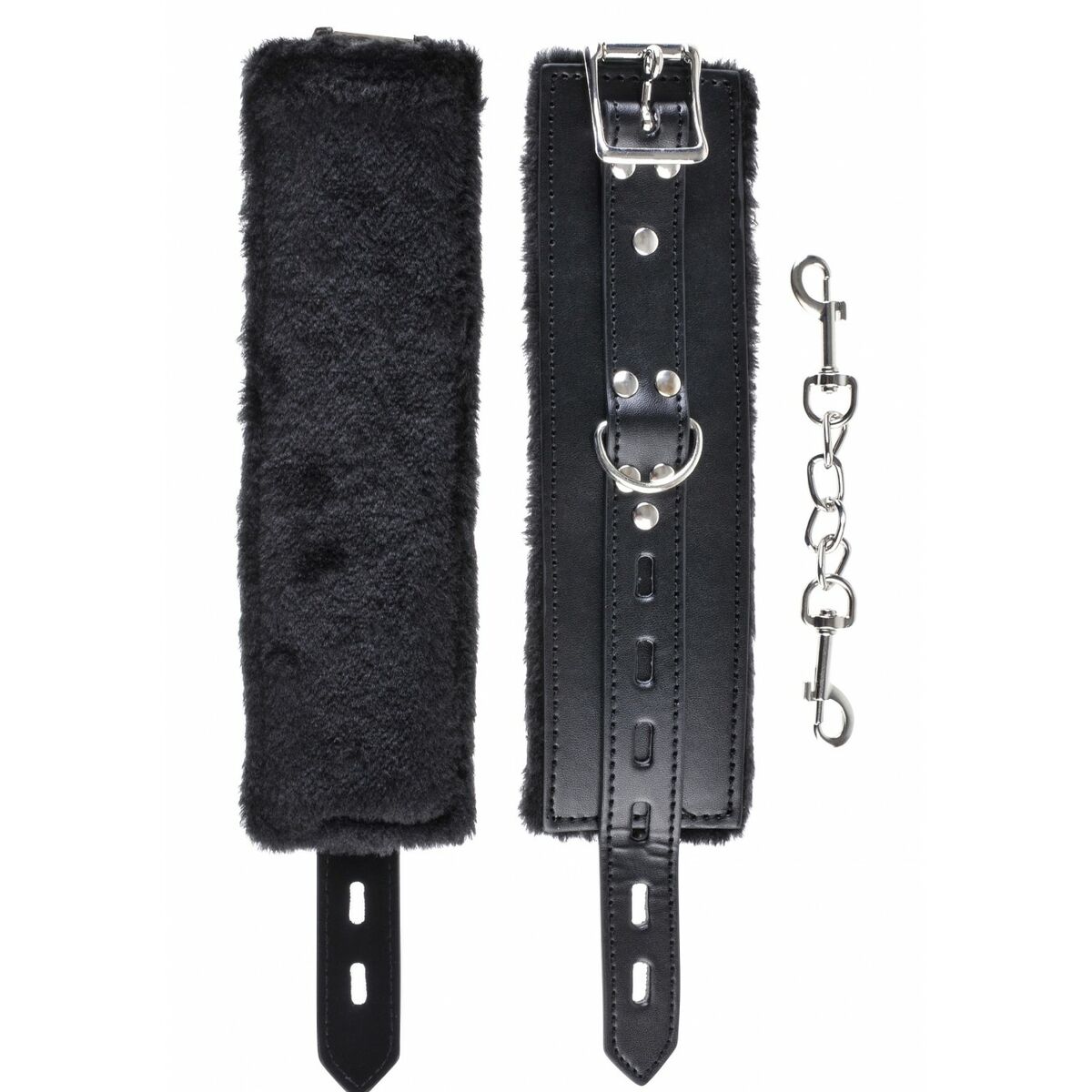 Ensemble Attaches et Menottes Pipedream Noir – Élégance, Confort & Initiation au Bondage - Bien-être intime - Espace-Love.ch