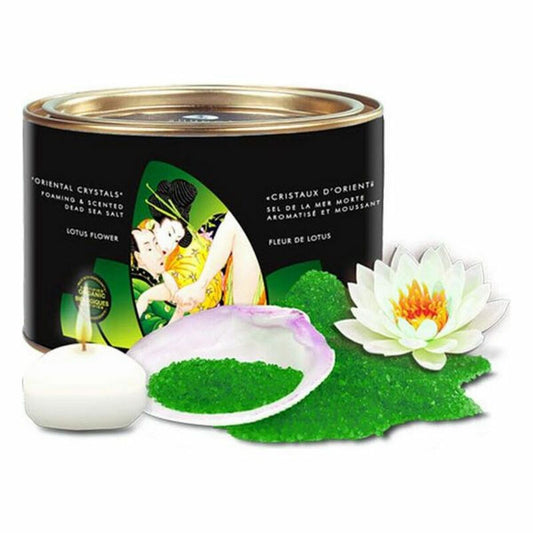 Sels de bain Shunga Fleur de Lotus (600 g) – Rituel de Détente & Éveil des Sens - Bien-être intime - Espace-Love.ch