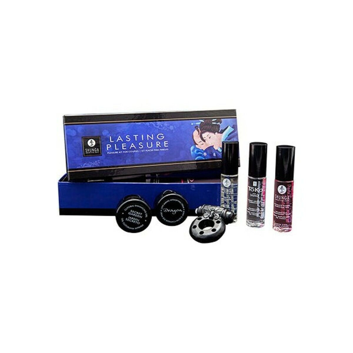 Kit Grand Plaisir Shunga Lasting Pleasure (5 pcs) – Le Coffret Ultime pour l'Endurance et la Volupté - Bien-être intime - Espace-Love.ch