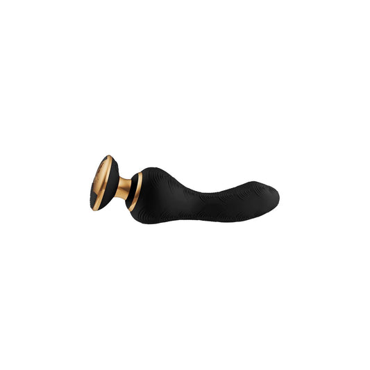 stimulateur G-Spot Shunga Sanya Noir – Stimulation Précise & Design Éclatant - Bien-être intime - Espace-Love.ch