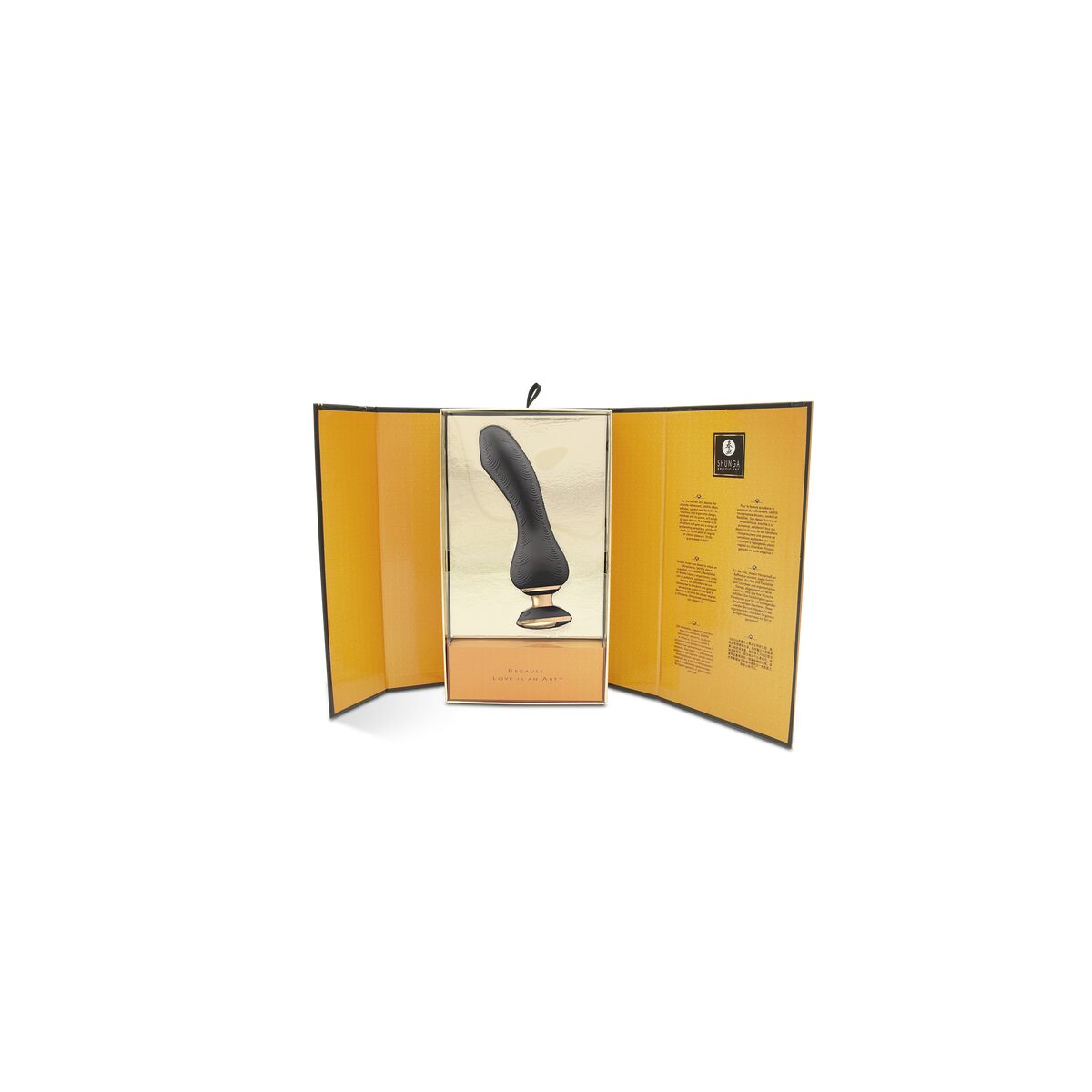 stimulateur G-Spot Shunga Sanya Noir – Stimulation Précise & Design Éclatant - Bien-être intime - Espace-Love.ch