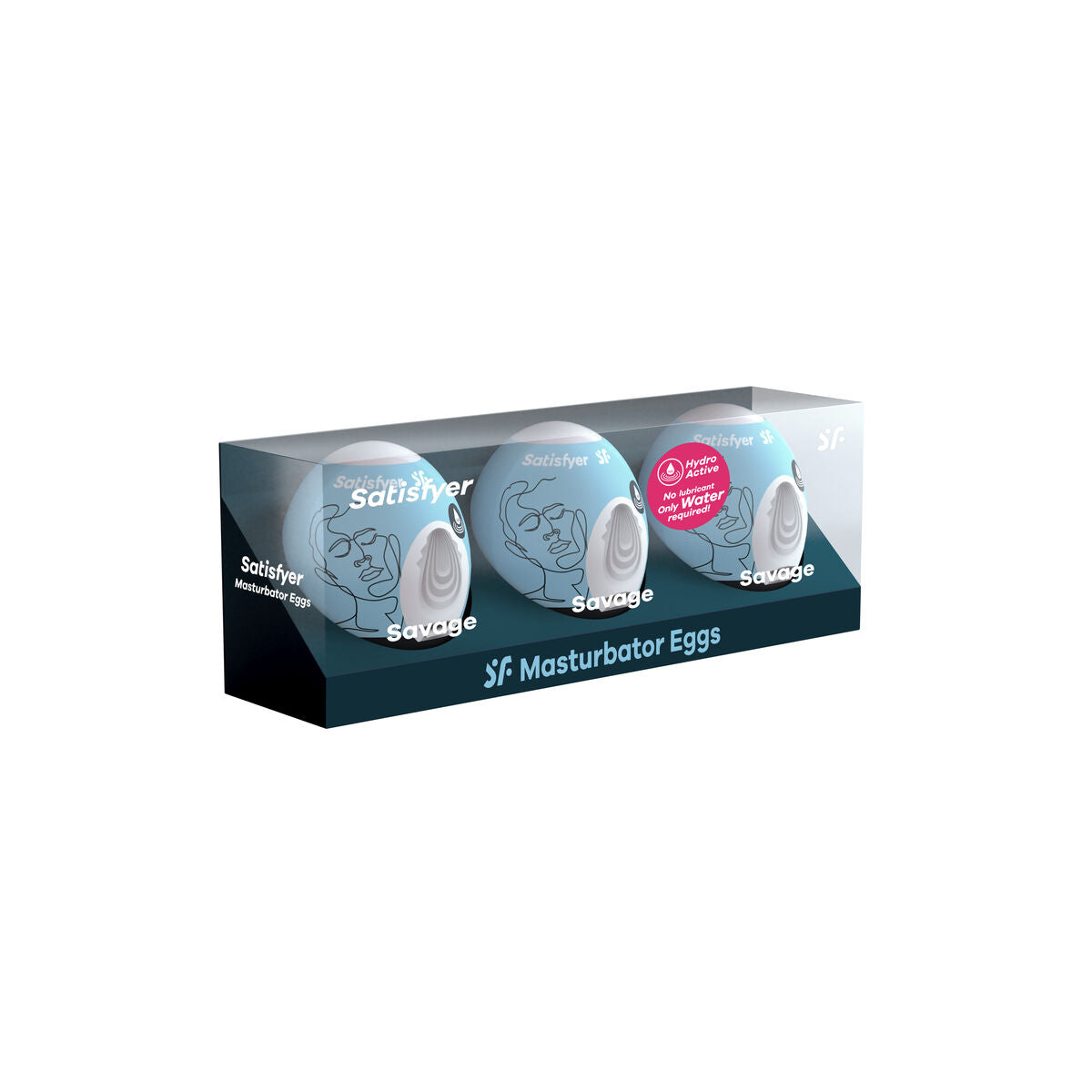Pack de 3 Œuf Masturbateur Satisfyer – Plaisir Nomade & Texture Ultra-Flexible - Bien-être intime - Espace-Love.ch