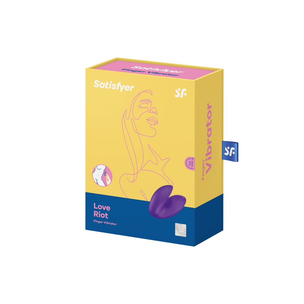 masseur personnel Satisfyer Lila – Polyvalence, Douceur & Vibrations Silencieuses - Bien-être intime - Espace-Love.ch
