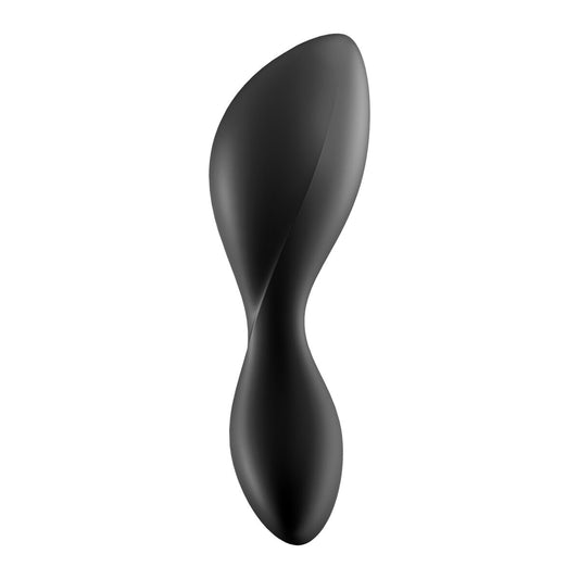 Plug Anal Satisfyer Noir – Design Ergonomique & Confort en Silicone - Bien-être intime - Espace-Love.ch