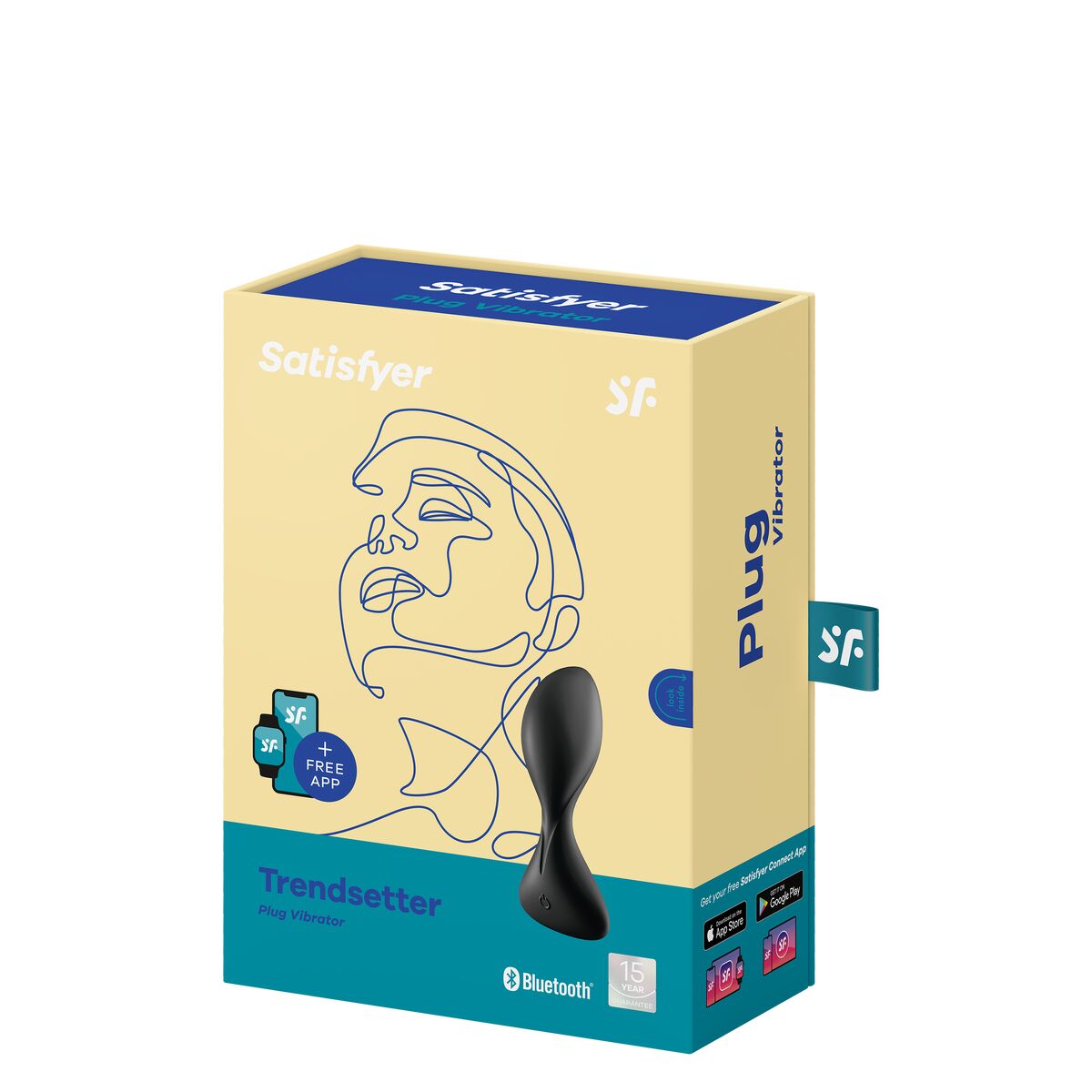 Plug Anal Satisfyer Noir – Design Ergonomique & Confort en Silicone - Bien-être intime - Espace-Love.ch