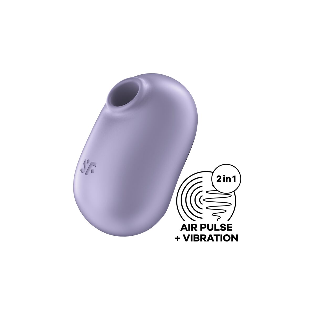 masseur personnel Satisfyer Violet – Élégance Ergonomique & Plaisir Imperméable - Bien-être intime - Espace-Love.ch