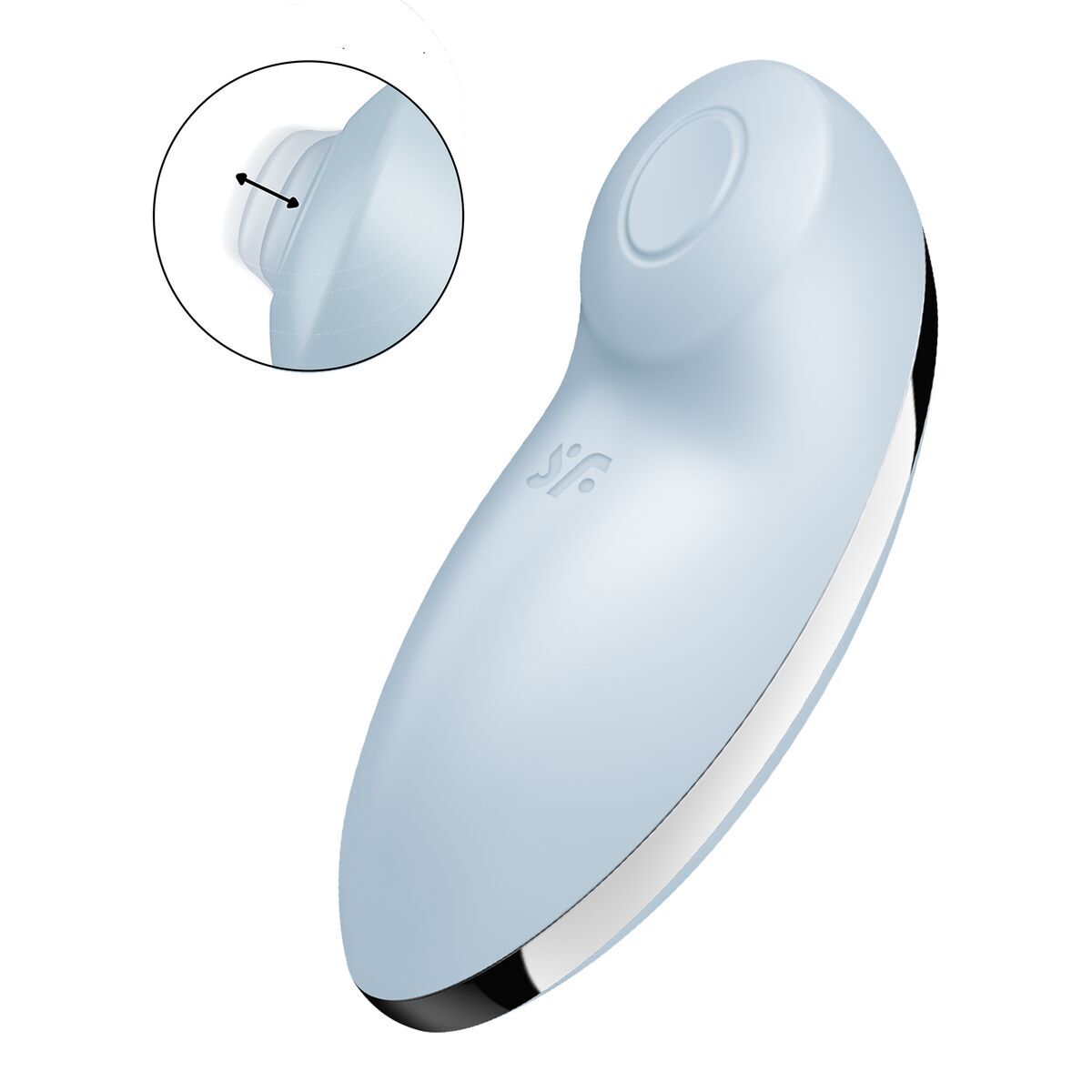 Masseur sensuel Satisfyer Bleu – Puissance de Vibration & Design Ergonomique - Bien-être intime - Espace-Love.ch