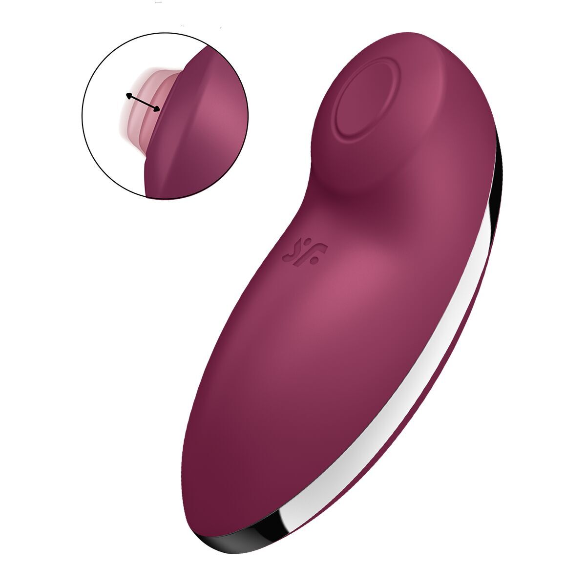 Masseur sensuel Satisfyer Rouge – Puissance de Vibration & Design Ergonomique - Bien-être intime - Espace-Love.ch