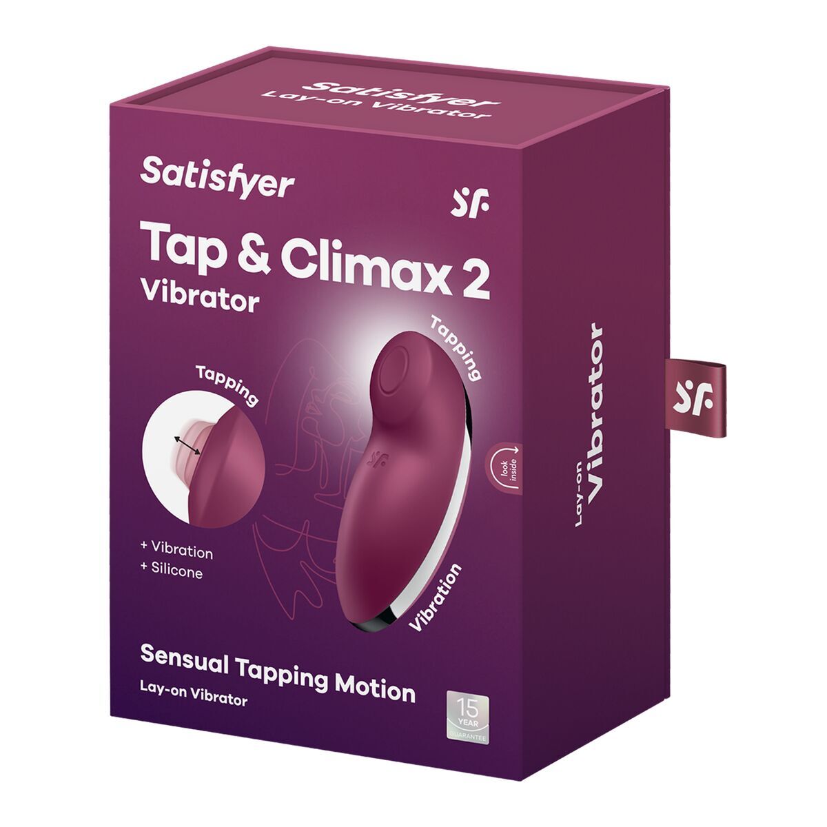 Masseur sensuel Satisfyer Rouge – Puissance de Vibration & Design Ergonomique - Bien-être intime - Espace-Love.ch