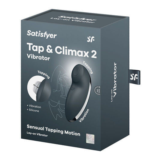 Masseur sensuel Satisfyer Gris Anthracite – Puissance de Vibration & Design Ergonomique - Bien-être intime - Espace-Love.ch