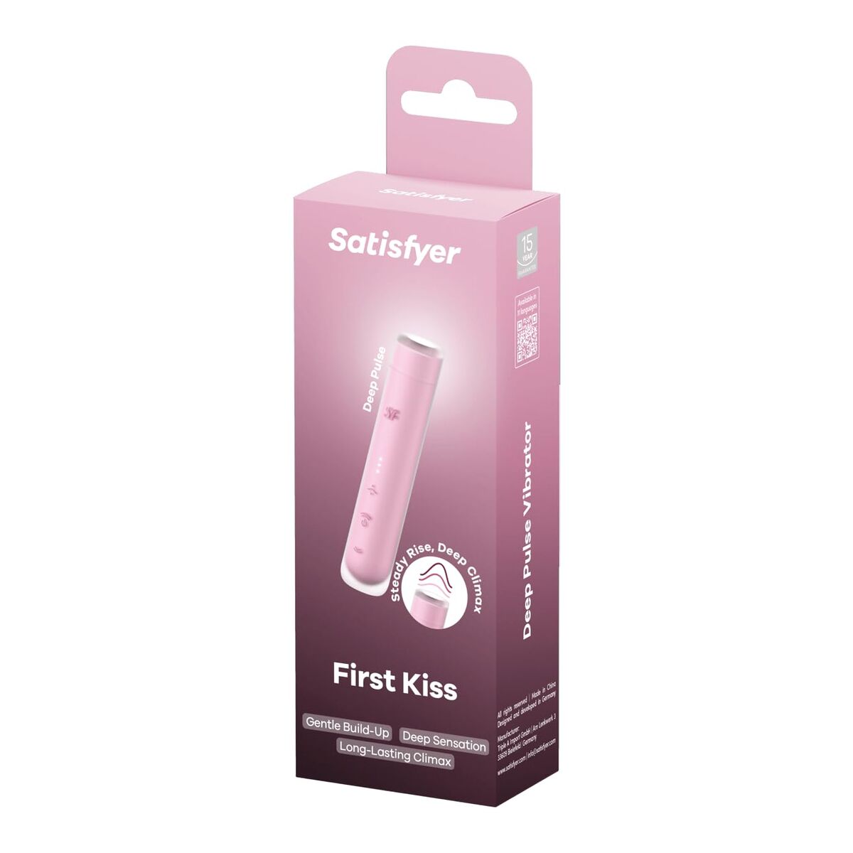 Aspirateur à clitoris Satisfyer Rouge – Technologie d'Ondes de Pression & Précision (Ø 2,5 cm) - Bien-être intime - Espace-Love.ch