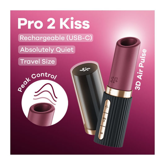 Aspirateur à clitoris Satisfyer Rouge – Technologie d'Ondes de Pression & Plaisir Intense - Bien-être intime - Espace-Love.ch