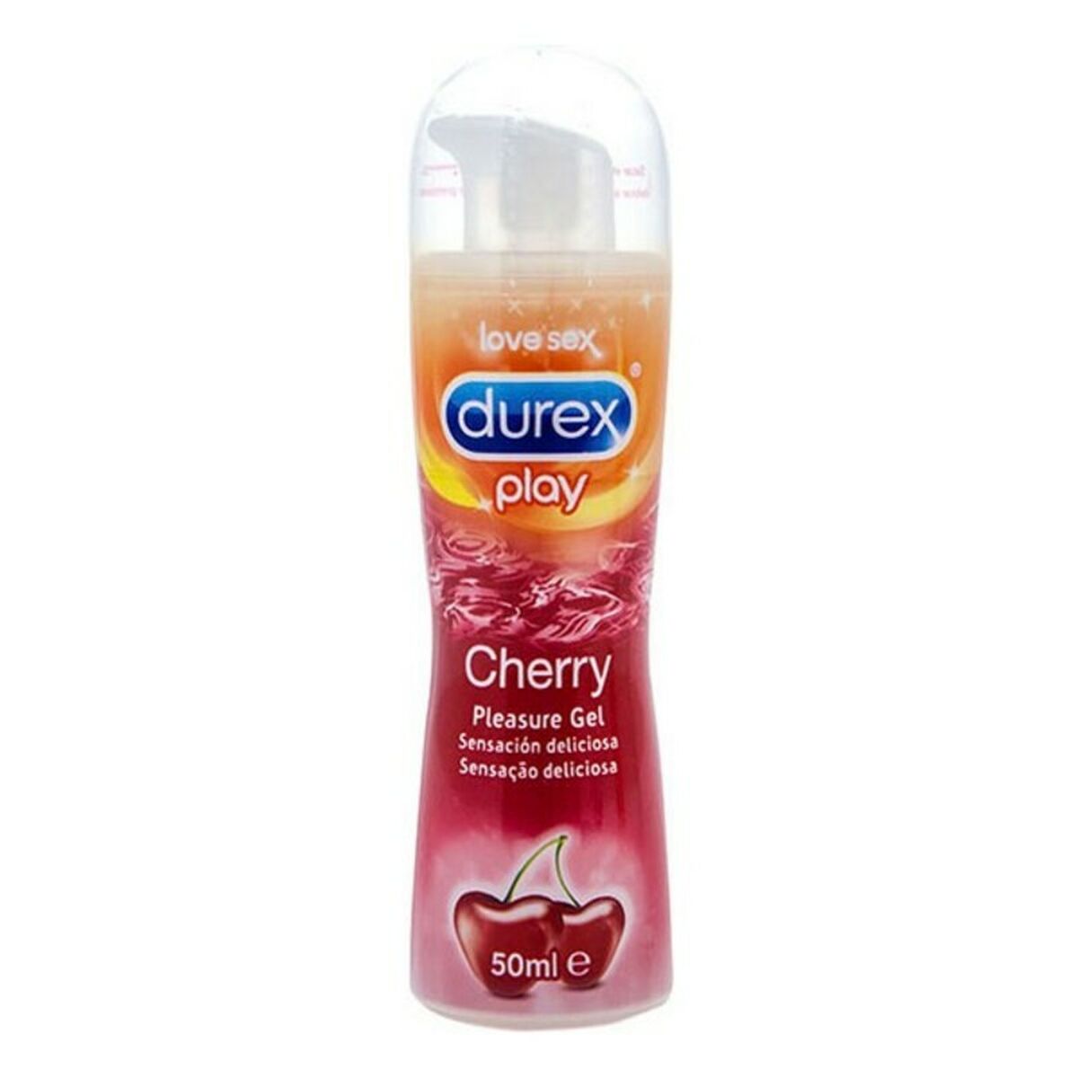 Lubrifiant Durex Play Cherry (50 ml) – Saveur Gourmande & Glisse Soyeuse - Bien-être intime - Espace-Love.ch