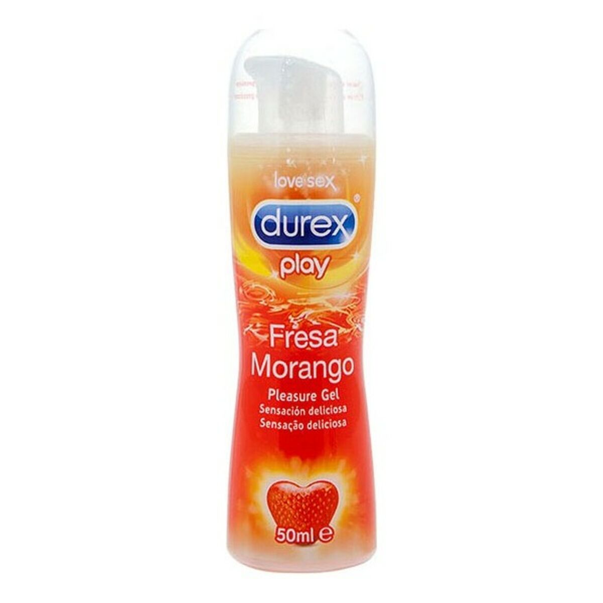 Lubrifiant Durex Play Fresa (50 ml) – Douceur Fruitée & Plaisir Gourmand - Bien-être intime - Espace-Love.ch