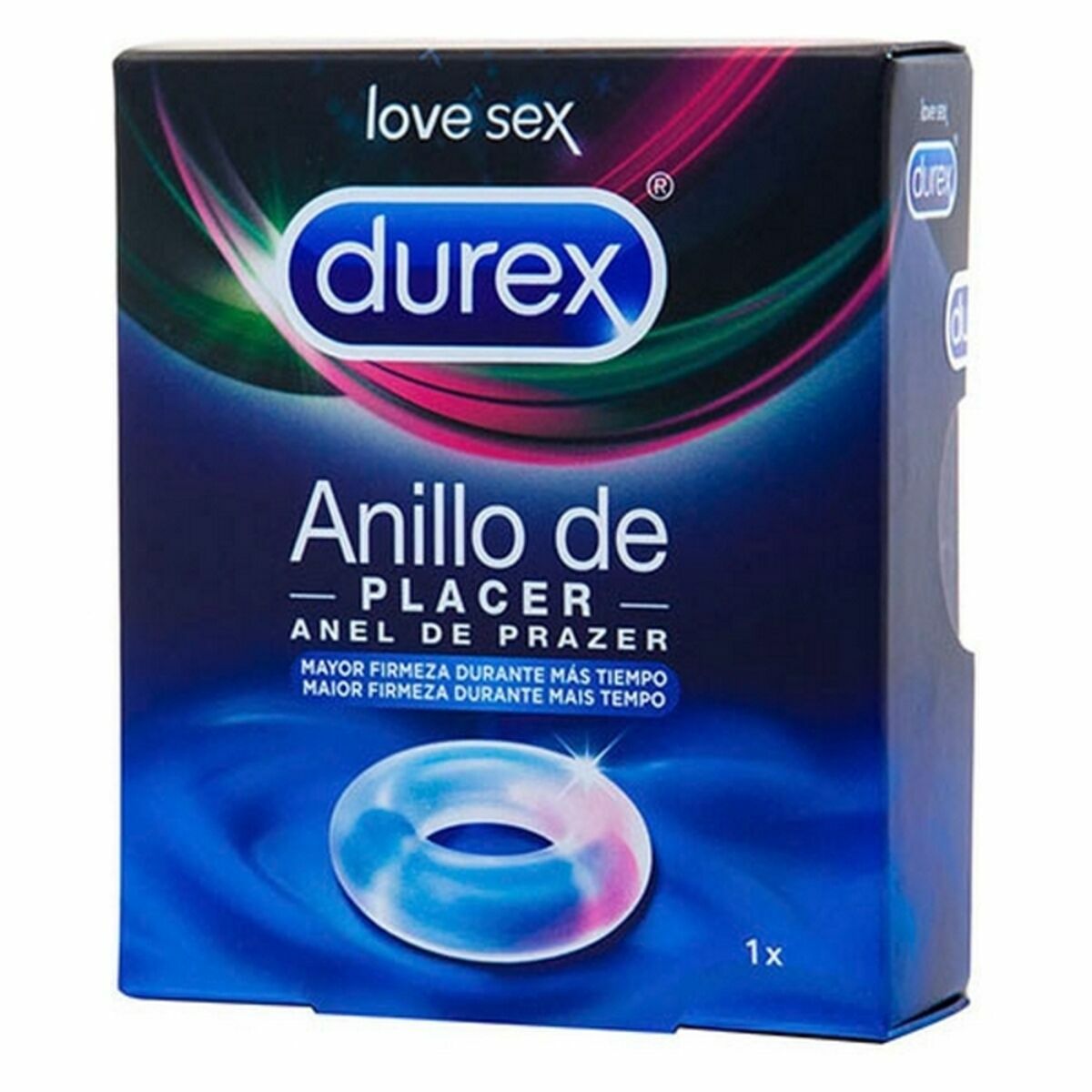 Anneau de Plaisir Durex Love intimité – Fermeté Prolongée & Plaisir Partagé - Bien-être intime - Espace-Love.ch