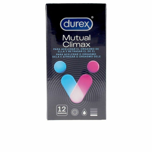 Préservatifs Durex Mutual Climax (12 Pièces) – Plaisir Synchronisé & Sécurité Maximale - Bien-être intime - Espace-Love.ch