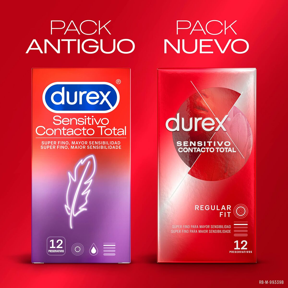 Préservatifs Durex Sensitivo Contacto Total (12 unités) – Sensibilité Ultime & Finesse Extrême - Bien-être intime - Espace-Love.ch