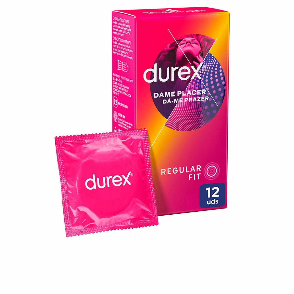 Préservatifs Durex Pleasure Me (12 Unités) – Stimulation Intense & Sécurité Maximale - Bien-être intime - Espace-Love.ch