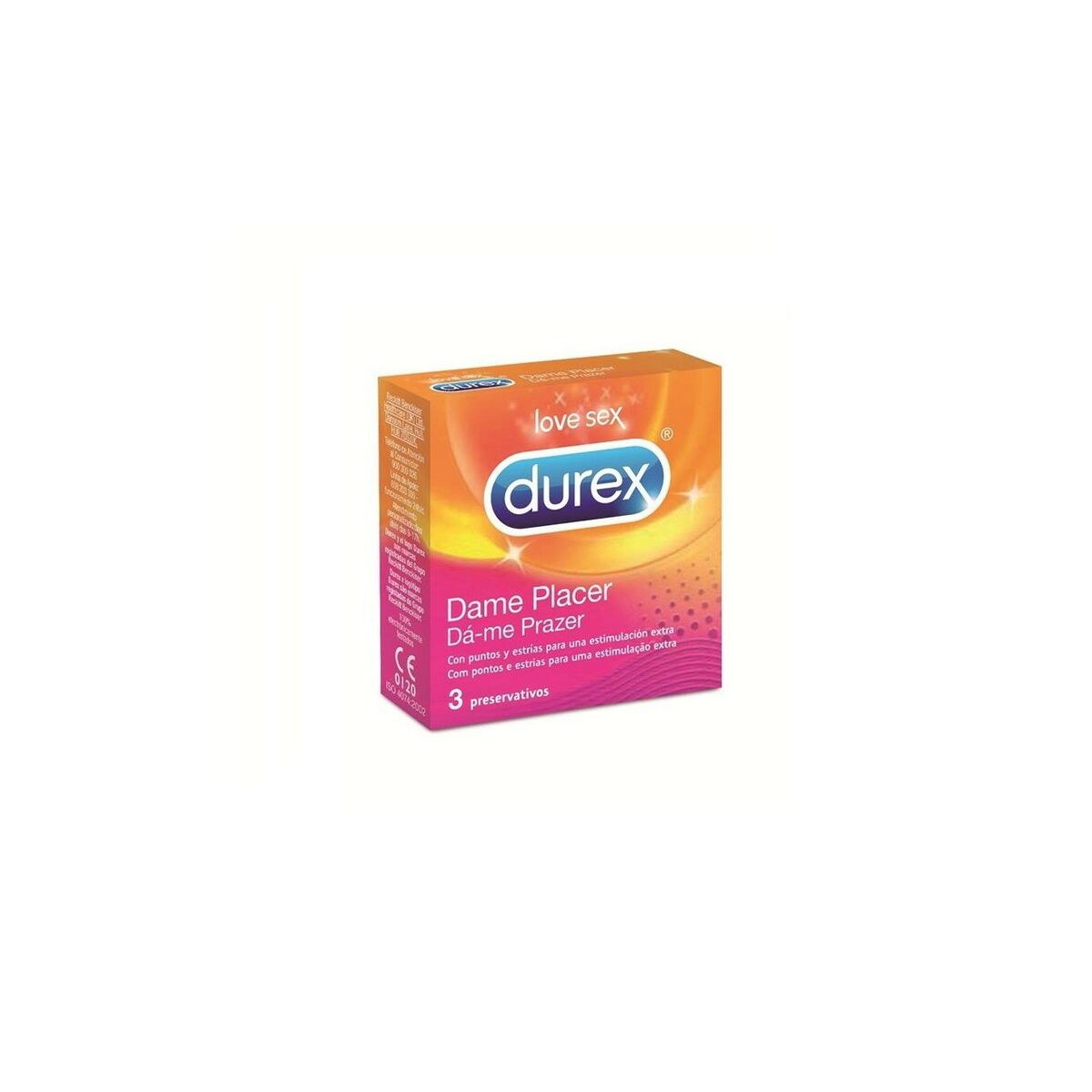 Préservatifs Durex Pleasure Me – Texture Perlée & Striée pour un Plaisir Décuplé - Bien-être intime - Espace-Love.ch