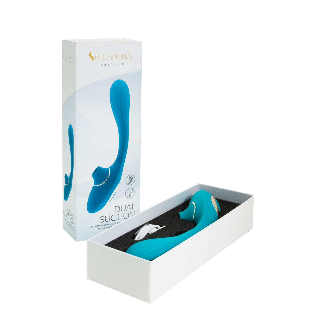 Satisfyer Gelée désir Turquoise – Vibrations Ergonomiques & Plaisir Immersible - Bien-être intime - Espace-Love.ch
