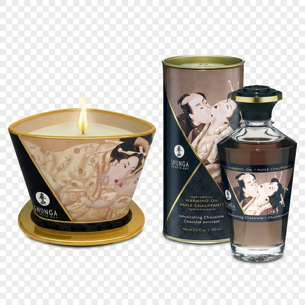 Pack Délice Sensuel Shunga : Vanille & Chocolat